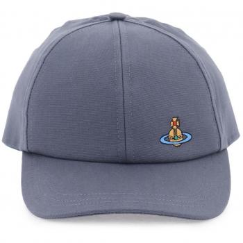 Vivienne Westwood S/M Blue Cap with Orb Embroidery