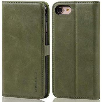 Protective Flip Case with Stand for iPhone 7/8/SE 2020 in Green B