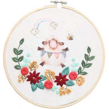 Handmade Cartoon Animal Embroidery Kit