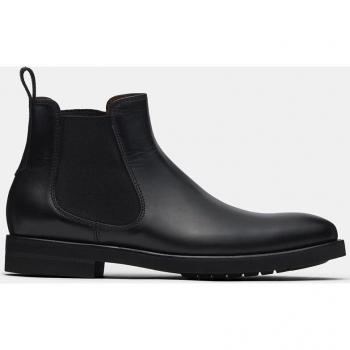 Lottusse Chelsea Black – Botín de Hombre con Toma de Cuero y Correa