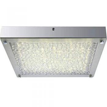 EliteGlow 17W Chrome Ceiling Fixture