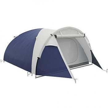 Vento Dome OutSunny – 3/4 Personnes, Sac Transport Inclus