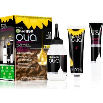 Garnier Olia Permanent Hair Color 6.3 Gold Light Brown