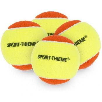 Sport-Thieme Kinder-Tennisbälle Soft Jump, 4er Pack