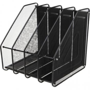 4 Column Metal Mesh Document Tray