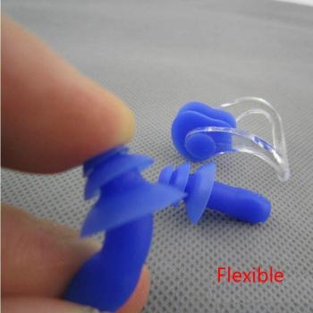 Bouchons d'oreilles en silicone souple | 1 paire, protection contre le bruit