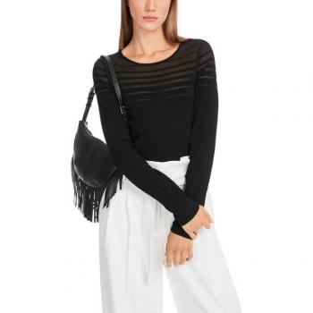 Marc Cain Damenpullover mit Rundhalsausschnitt Rethink Together
