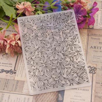 Leaf Pattern Embossing Folder for Scrapbook Decor