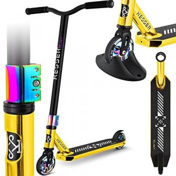 KESSER® Stunt Scooter X-Limit-Pro 360° Lenkung Funscooter mit Ständer