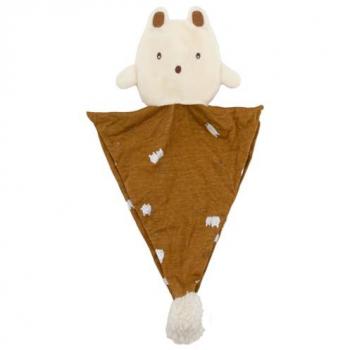 Lange Doudou Lapin Bronze 38×25 cm – Petit Tige