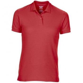 5-Item Gildan Women's DryBlend Double Piqué Polos