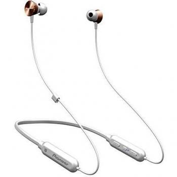 Pioneer SE-QL7BT(P) In‑Ear Kopfhörer mit NFC – Rosa, Aluminiumgehäuse, 7 h Musik