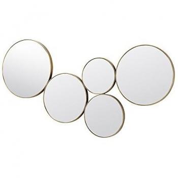 Broste Copenhagen Kunst Gold Framed Mirror