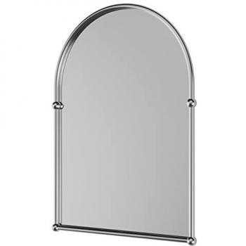 Polished Chrome Richmond Arch Mirror – 480 mm × 670 mm