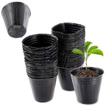 Kadax 7 cm Mini‑Blumentopf für Setzlinge – 100 Stück, ideal für Gartenproduktion