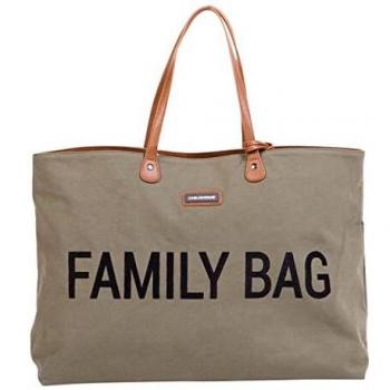 Wickeltasche FAMILY BAG CANVAS (55x18x40) in Khaki