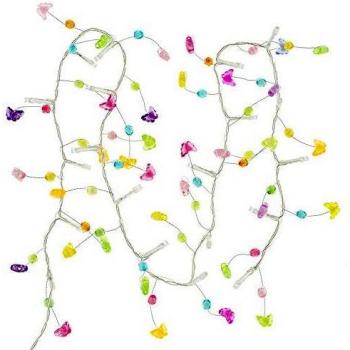 FRANK FLECHTWAREN bunte LED-String Lights – 30 m, energieeffizient