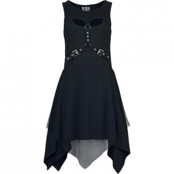 Poizen Industries Helmi Kleid in Schwarz
