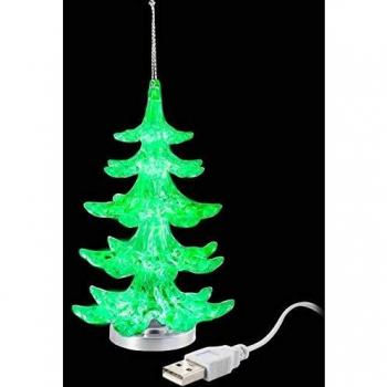 Luci albero di natale LED USB multicolore