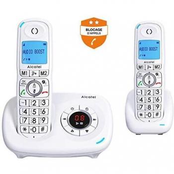 ALCATEL Téléphone sans fil XL585 Voice Duo