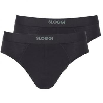 Sloggi Slip 2er Pack men EVER Ease (Spar-Set) Slip / Unterhose, Baumwolle, ohne Eingriff, Atmungsaktiv