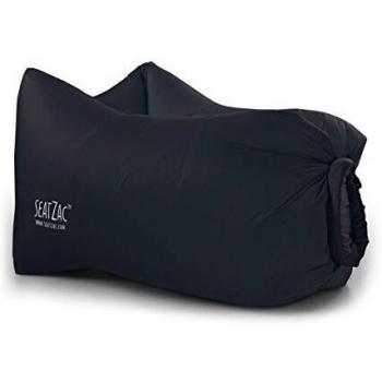 Fauteuil Gonflable SEATZAC en polyester avec Light Kit Led 100x70x80 cm Gris