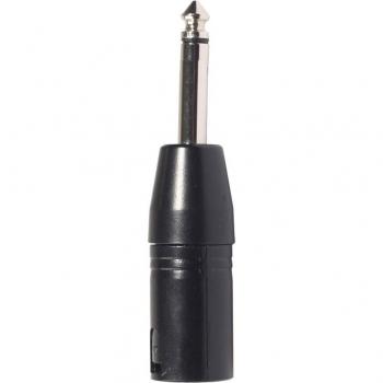 Cable adaptador XLR 3 pines a 6,35mm macho
