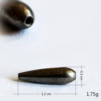 Bala de Pesca Tungsteno con Peso Rotante