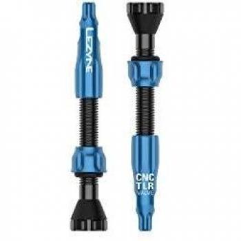 Lezyne CNC TLR Ventil 80 mm, blau