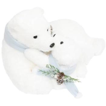 Écharpe Bébé Ours Bleu