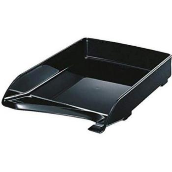 Corbeille à courrier Leitz 5220, Plastique Noir