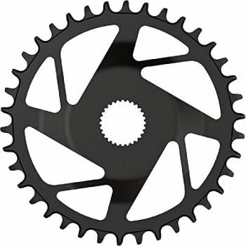 Plato MegaTooth FSA 1x38T 12v E-bike Montaje Directo Plateado