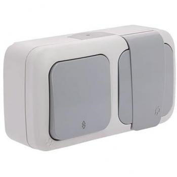 VIKO Étanchéité 2P+T – Gris – IP54
