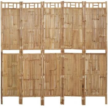 Décoshop26 Paravent contemporain en bambou