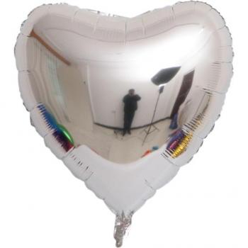 Globos rojos en forma de corazón 75 cm para decoraciones de amor
