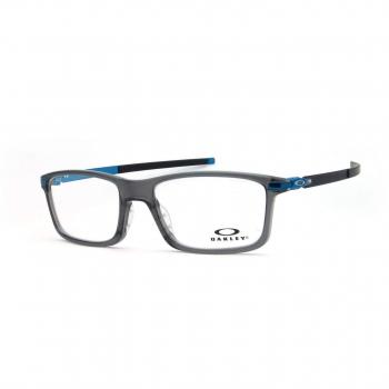 Ray-Ban Men's 0OX8050 Eyeglass Frames, Red (Polished Grey Smoke), 54.0