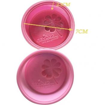3D Four Leaf Flower Soap and Cake Silicone Mold