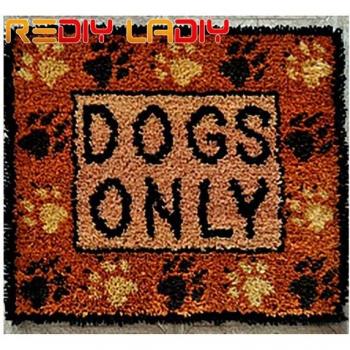 Crochet Dog Cushion Rug