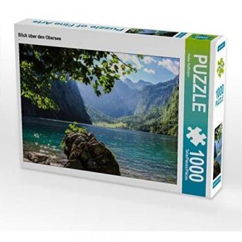 CALVENDO Puzzle Blick über den Obersee von Heike Hoffmann