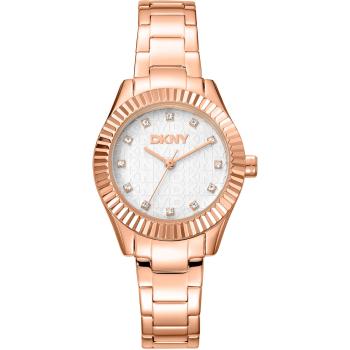 DKNY DK1L017M0065 Rose Gold 30mm Quartz Wristwatch – Unisex Size