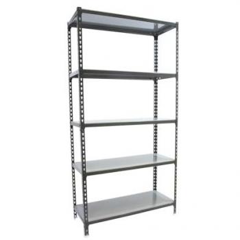 Simonclick Métal Rangement 2000x1000x500 mm – 5 Niveaux, Anthracite/ Galva One Size