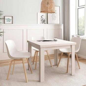 Mueble de Comedor Quadrado Extendido – Blanco Polar