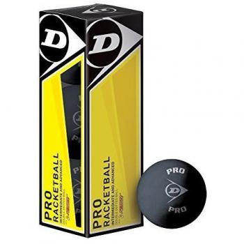 Dunlop Pro Racketball Balls (Box of 3)