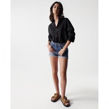 Corto Jeans Blu Secret Glamour 31 Push‑In