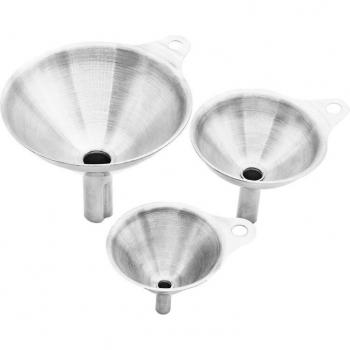 Entonnoir Économique pour Huile – Mini et Suspendu – Acier Inox