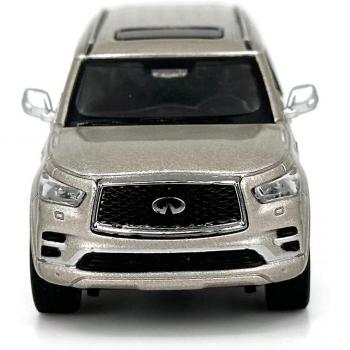 Paudi Infiniti QX80 2020 Mini Car – Gold 1/64 Scale