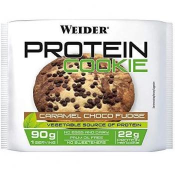 Galleta de Proteína Caramelo Choco Fudge Weider 90 G