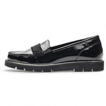 ARA Flache Slipper für Damen Schwarz