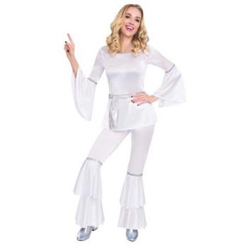 Amscan Erwachsenenkostüm 70er Disco Diva Größe L
