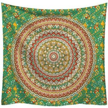 Tapiz de Pared Bohemio con Diseño Mandala